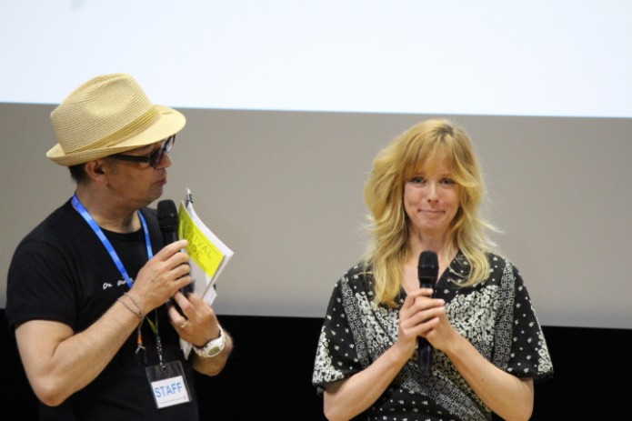 Marleen van der Werf監督（右）