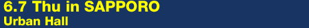 6.7 in SAPPORO