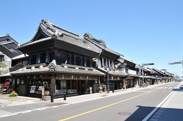 川越市蔵造りの町並み