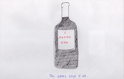 1 Bottle of Wine