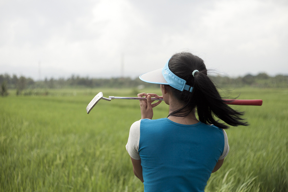 A Lady Caddy Who Never Saw a Hole In One