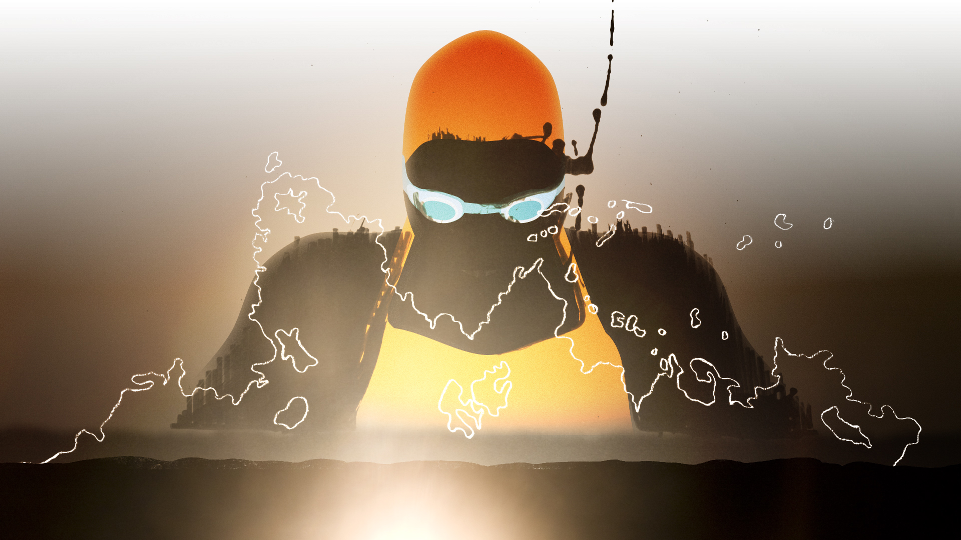 22時。渋谷の路上が映画館になる。本日の上映作品は『Mr. Foley/音を