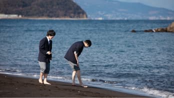 ショートフィルム『海の見える街で』場面写真