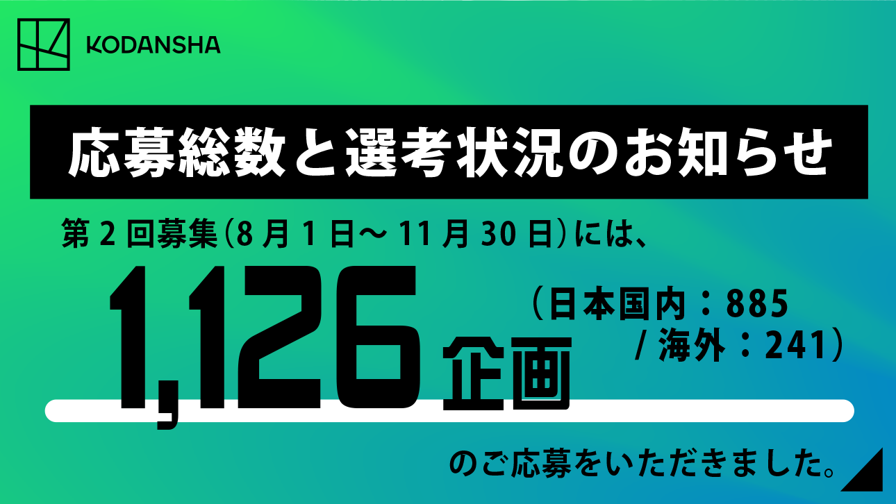 【第2回講談社シネマクリエイターズラボ】書類選考通過企画